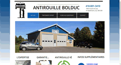 Desktop Screenshot of antirouillebolduc.com